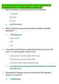 MTA Practice Tests C&num; and ASP&period;NET 2026 &vert; Questions & &NewLine;Verified Answers &vert; Latest Update &vert; Graded A&plus;