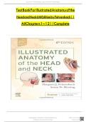 Test Bank For Illustrated Anatomy of the Head and Neck 6th Edition Fehrenbach All Chapters 1-12