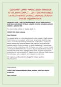 GEOGRAPHY EXAM 4 PRACTICE EXAM FRM BOOK&NewLine;ACTUAL  2026&sol;2027 EXAM COMPLETE  200 QUESTIONS AND CORRECT DETAILED ANSWERS &lpar;VERIFIED ANSWERS&rpar; &vert;ALREADY&NewLine;GRADED A&plus;&vert;&vert;BRAND NEW