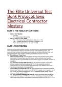 Iowa Master Electrician Exam Prep 2026&sol;2027&colon; Elite NEC & IAC Test Bank &lpar;S-Tier&rpar; &vert; Advanced Q&A