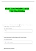 DC 308 TEAM LEADER QUESTIONS WITH COMPLETE ANSWERS
