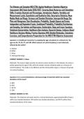 The Ultimate and Complete WGU C784 Applied Healthcare Statistics Objective Assessment &lpar;OA&rpar; Study Guide 2026&sol;2027&comma; Covering Basic Numeracy and Calculation Skills&comma; Fractions Decimals and Percentages&comma; Introductory Algebra&comma; Variables and Measurement Levels&comma; Q