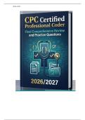 CPC Certified Professional Coder &NewLine;Final Test Comprehensive Knowledge Assessment and Review Guide&colon; &NewLine;Advanced Test Bank&comma; Detailed &NewLine;Practice Questions&comma; Final Exam &NewLine;Preparation&comma; and Complete Study Companion &NewLine;
