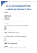 WGU D522 OBJECTIVE ASSESSMENT 2026&sol;2027 &vert; HEALTHCARE QUALITY IMPROVEMENT &vert; EXPERT VERIFIED &vert; 125 VERIFIED Q&A &vert; DETAILED RATIONALES &vert; PASS GUARANTEED &ndash; A&plus; GRADED&rsqb;