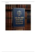 July Bar Multistate Bar Examination &lpar;MBE&rpar; 2026&sol;2027 The Definitive Study and Exam Prep Guide&colon; &NewLine;Comprehensive Topic Review&comma; &NewLine;Realistic Practice Questions&comma; &NewLine;Complete Test Bank Mastery&comma; and Advanced Preparation Manual &NewLine;