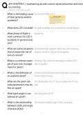 AFH MAINTAINING AIRCRAFT CONTROL UPSET PREVENTION AND RECOVERY TRAINING STUDY GUIDE 2026 COMPLETE QUESTIONS WITH CORRECT DETAILED ANSWERS &vert;&vert; 100&percnt; GUARANTEED PASS RECENT VERSION