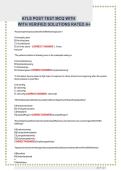 ATLS POST-TEST MCQ &vert; Practice Questions & Verified Study Solutions &vert; Updated 2026&ndash;2027 &vert; A&plus; Study Guide
