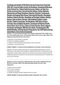 The Ultimate and Complete ATI RN Pediatric Nursing Proctored Exam Study Guide 2026&ndash;2027&comma; Covering Pediatric Growth and Development&comma; Developmental Milestones&comma; Family-Centered Care&comma; Pediatric Health Assessment&comma; Newborn and Infant Care&comma; Nutrition and Immuniz