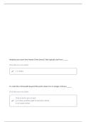 ISQS 4350 EXAM 2 QUESTIONS WITH CORRECT ANSWERS
