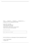 ISQS 4350 BURNS EXAM 1 REVIEW QUESTIONS WITH CORRECT ANSWERS