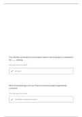 ISQS 4350 EXAM 3 QUESTIONS WITH CORRECT ANSWERS&period;&period;