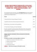 NatioNal VisioN optometric techNiciaN leVel 2 actual exam &ndash;&NewLine;NatioNal VisioN iNc&period; &sol; paraoptometric staNdards &ndash; 2026&sol;2027&NewLine;academic Year &ndash; Verified QuestioNs aNd aNswer &vert;&vert; Just&NewLine;released&period; 