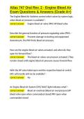 Atlas 747 Oral Rev&period; 2 - Engine Bleed Air Exam Questions & Answers &lpar;Grade A&plus;&rpar;&period;docx&NewLine;&NewLine;