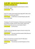 ALM 388 - Unit III Exam Questions & Answers &lpar;Grade A&plus;&rpar;&period;docx&NewLine;&NewLine;