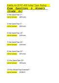 Kalitta Air B747-400 Initial Type Rating ️ Exam Questions & Answers &lpar;Grade A&plus;&rpar;&period;docx&NewLine;&NewLine;