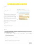 RN ATI Adult Med Surg Proctored with NGN Exam&colon; Practice Questions&NewLine;&NewLine;