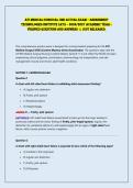 ATI MedIcAl-SurgIcAl cMS AcTuAl exAM &ndash; ASSeSSMenT&NewLine;TechnologIeS InSTITuTe &lpar;ATI&rpar; &ndash; 2026&sol;2027 AcAdeMIc YeAr &ndash;&NewLine;VerIfIed QueSTIonS And AnSwerS &vert;&vert; juST releASed&period; 