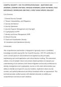 COMPTIA SECURITY&plus; SY0-701 CERTIFICATION EXAM &ndash; QUESTIONS AND&NewLine;ANSWERS &vert; VERIFIED AND WELL DETAILED ANSWERS &vert; EXAM TESTBANK &vert; PLUS&NewLine;RATIONALES &vert; DOWNLOAD AND PASS &vert; LATEST EXAM UPDATE 2026&sol;2027