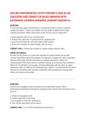 HESI-RN FUNDAMENTALS LATEST VERSION A NEWEST 2026&sol;2027 ALL 80 QUESTIONS AND CORRECT DETAILED ANSWERS WITH RATIONALES &lpar;VERIFIED ANSWERS&rpar; &vert;ALREADY GRADED A&plus;&period; &plus; BONUSFREQUENTLY TESTED Q&A FROM PAST PAPERS &ndash; MOST  EXPECTED QUESTIONS FOR THE EXAM