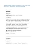 HESI RN ENTRANCE  ENGLISH -GRAMMAR - EXAM LATEST 2026-2027 ACTUAL STUDY GUIDE WITH ACTUAL 180 QUESTION AND DETAILED ANSWERS &period;2026&sol;2027 FREQUENTLY TESTED Q&A FROM PAST PAPERS &ndash; MOST EXPECTED QUESTIONS FOR THE EXAM &ndash; MUST KNOW BEFORE THE EXAM&period;&NewLine;