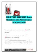 NCIC EXAM COMPLETE PACKAGE DEAL