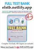 Test Bank for Advertising and Promotion&colon; An Integrated Marketing Communications Perspective&comma; 11th Edition by Belch &vert; Chapter 2 &vert; Practice Questions with Answers & Detailed Rationales