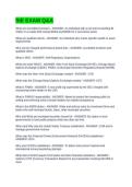 SIE EXAM Q&A