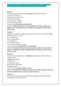 HESI A2 ENTRANCE EXAM WITH 200 QUESTIONS AND CORRECT ANSWERS WITH RATIONALES&sol; HESI LEADERSHIP EXAM PREP TEST BANK LATEST &lpar;NEW&excl;&rpar;