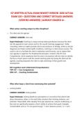 ICF WRITTEN ACTUAL EXAM NEWEST VERSION 2026&sol;2027  ACTUAL&NewLine;EXAM 103 &plus; QUESTIONS AND CORRECT DETAILED ANSWERS&NewLine;&lpar;VERIFIED ANSWERS&rpar; &vert;ALREADY GRADED A&plus;