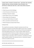 FLORIDA DENTAL HYGIENIST LICENSURE EXAM &ndash; QUESTIONS AND ANSWERS &vert;&NewLine;VERIFIED AND WELL DETAILED ANSWERS &vert; EXAM TESTBANK &vert; PLUS&NewLine;RATIONALES &vert; DOWNLOAD AND PASS &vert; LATEST EXAM UPDATE 2026&sol;2027