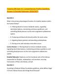 Fresenius RN Exam V2 &vert; Comprehensive Practice Questions&comma; &NewLine;Answers & Detailed Rationales &lpar;2026&sol;2027&rpar; 