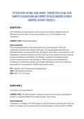 IVY TECH APHY 101 FINAL EXAM 2026&sol;2027 NEWEST VERSION 2026 ACTUAL EXAM COMPLETE 100 QUESTIONS AND CORRECT DETAILED ANSWERS &lpar;VERIFIED ANSWERS&rpar; &vert;ALREADY GRADED A&plus;&period;