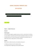 Burns' Pediatric Primary Care 8th Edition Test Bank & Practice Questions &vert; NCLEX-Style&comma; Clinical Judgment&comma; Pediatric Primary Care & Comprehensive Exam Prep