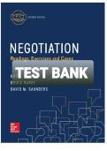 TEST BANK NEGOTIATION Readings&comma; Exercises and Cases 7TH EDITION Roy J&period; Lewicki&comma; Bruce Barry&comma; David M&period; Saunders
