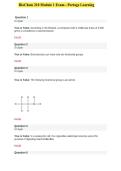 Biochem-210 Module 1 exam &vert;Questions And Answers &vert; 2026 Update &vert; 100&percnt; Correct - &lpar;PDF&rpar;
