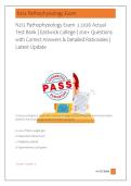 N212 Pathophysiology Exam  2 2026 Actual &NewLine;Test Bank &vert; Eastwick College &vert; 200&plus; Questions &NewLine;with Correct Answers & Detailed Rationales &vert; &NewLine;Latest Update &NewLine; 