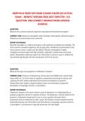 MARYVILLE NURS 623 EXAM 4&comma;EXAM 4 NURS 623 ACTUAL EXAM &period;&period; NEWEST VERSION  EXPECTED 115 QUESTION AND CORRECT ANSWER FROM VERIFIED SOURCES&period;2026&sol;2027 FREQUENTLY TESTED Q&A FROM PAST PAPERS &ndash; MOST EXPECTED QUESTIONS FOR THE EXAM &ndash; MUST KNOW BEFORE THE EXAM&period;&NewLine;