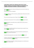 LEED GREEN ASSOCIATE CERTIFICATION FINAL EXAM &vert; &NewLine;2026&sol;2027 NEWEST EXAM WITH COMPLETE QUESTIONS AND &NewLine;CORRECT DETAILED ANSWERS &vert; ALREADY GRADED A&plus;&period;