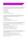 NUR401 Practice - Test Bank-Questions and Answers All Correct and Verified&period;