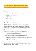 OPSY 5315 RAO Final Exam &vert; Comprehensive Practice &NewLine;Questions&comma; Answers & Detailed Rationales &lpar;2026&sol;2027&rpar; 