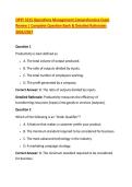 OPSY 5315 Operations Management Comprehensive Exam &NewLine;Review &vert; Complete Question Bank & Detailed Rationales &NewLine;2026&sol;2027