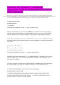 Practice 401 Exam 2- Test Bank-Questions with Actual Detailed Answers 2026 Updated&period;