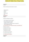 Biochem-210 Module 4 Exam &vert;&vert;Questions And Answers &vert; 2026 Update &vert; 100&percnt; Correct - &lpar;Pdf&rpar;
