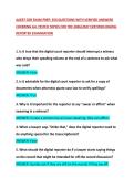 AAERT CDR EXAM PREP&colon; 350 QUESTIONS WITH VERIFIED ANSWERS COVERING ALL TESTED TOPICS FOR THE 2026&sol;2027 CERTIFIED DIGITAL REPORTER EXAMINATION