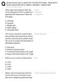 CJE Benchmark Exam 2&sol; NURS 3251 CJE PRACTICE EXAM &vert; FREQUENTLY&NewLine;TESTED QUESTIONS WITH CORRECT ANSWERS &vert; BRAND NEW&excl; &vert; 100&percnt; VERIFIED ANSWERS&NewLine;