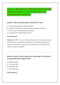 IAAO 311 Real Property Modeling Concepts Exam 2026&sol;2027 &vert; Practice Questions & Verified Answers &vert; Complete Review &vert; Latest Update &vert; Graded A&plus;