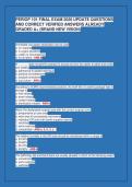 PERIOP 101 FINAL EXAM 2026 UPDATE QUESTIONS&NewLine;AND CORRECT VERIFIED ANSWERS ALREADY&NewLine;GRADED A&plus; &lpar;BRAND NEW VISION&rpar;
