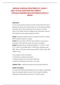 MEDICAL SURGICAL PROCTORED ATI EXAM 2 ACTUAL QUESTION AND CORRECT DETAILED ANSWERS WITH RATIONALES RATED A&NewLine;GRADE&period; 2026&sol;2027 FREQUENTLY TESTED Q&A FROM PAST PAPERS &ndash; MOST EXPECTED QUESTIONS FOR THE EXAM &ndash; MUST KNOW BEFORE THE EXAM&period;