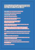 NAN MCKAY HCV SPECIALIST CERTIFICATION EXAM 2026&NewLine;UPDATE QUESTIONS AND CORRECT VERIFIED ANSWERS&NewLine;ALREADY GRADED A&plus; &lpar;BRAND NEW VISION&rpar;