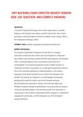 MFT NATIONAL EXAM EXPECTED NEWEST VERSION  250 QUESTION AND CORRECT ANSWERS&period;&period;2026&sol;2027 FREQUENTLY TESTED Q&A FROM PAST PAPERS &ndash; MOST EXPECTED QUESTIONS FOR THE EXAM &ndash; MUST KNOW BEFORE THE EXAM&period;